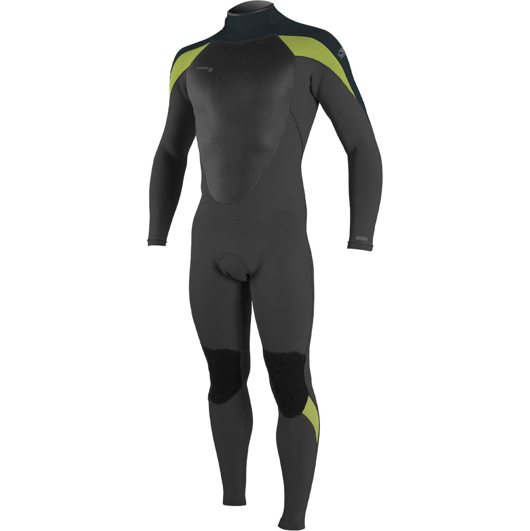 O'Neill Epic 3/2mm Men's BZ Full Wetsuit - Black/ Gunmetal/ Dayglo - 4211B