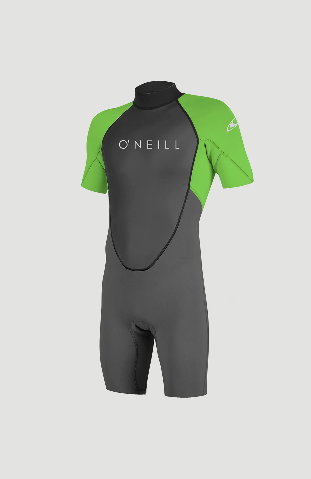 O'Neill Reactor-2 BZ 2mm Men's Spring Shorty Wetsuit - Graphite/Dayglo - 5041