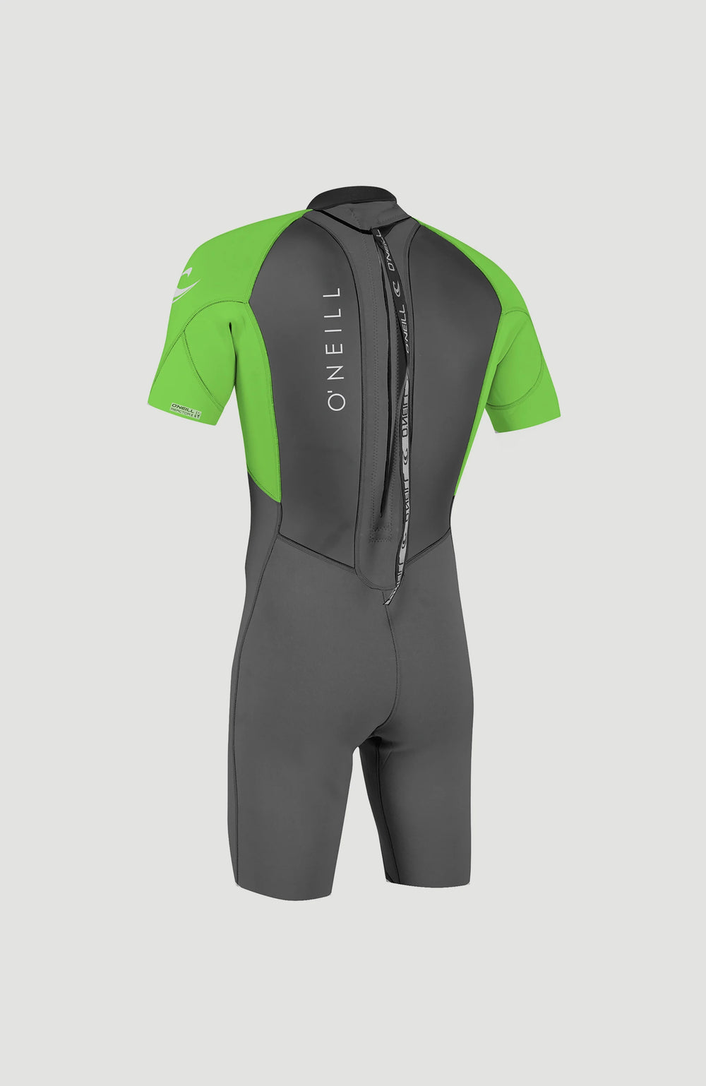 O'Neill Reactor-2 BZ 2mm Men's Spring Shorty Wetsuit - Graphite/Dayglo - 5041