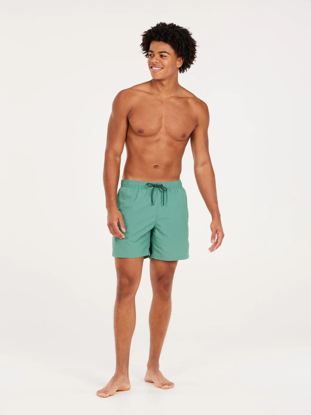 Protest FASTER Men's Short Swim Shorts - Frosty Green