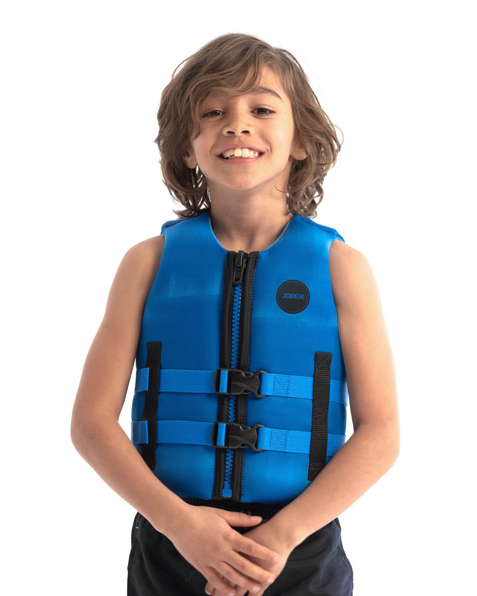 Jobe Kid's Neoprene Buoyancy Aid/ Life Vest - Blue