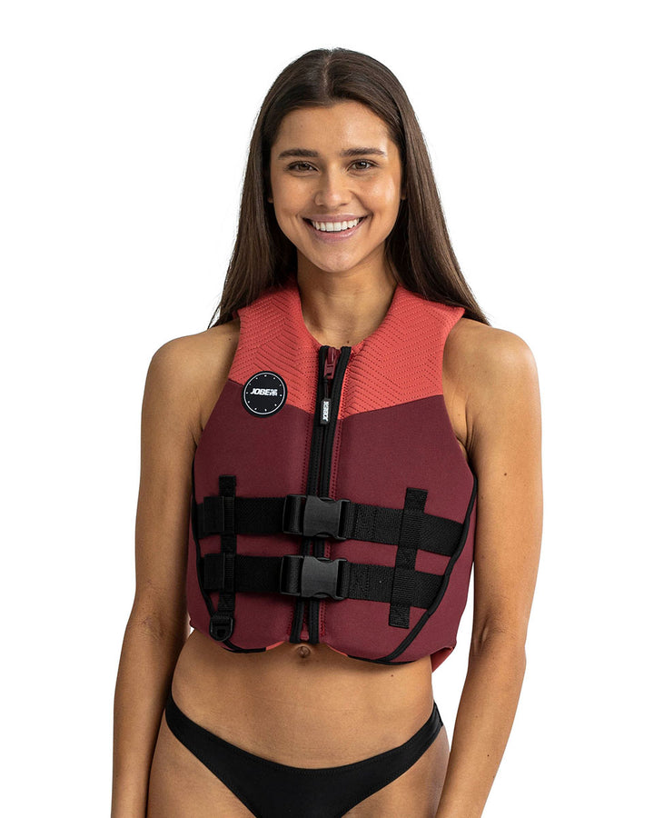 Jobe Neoprene Life Vest Buoyancy Aid - Women's - Rose Pink