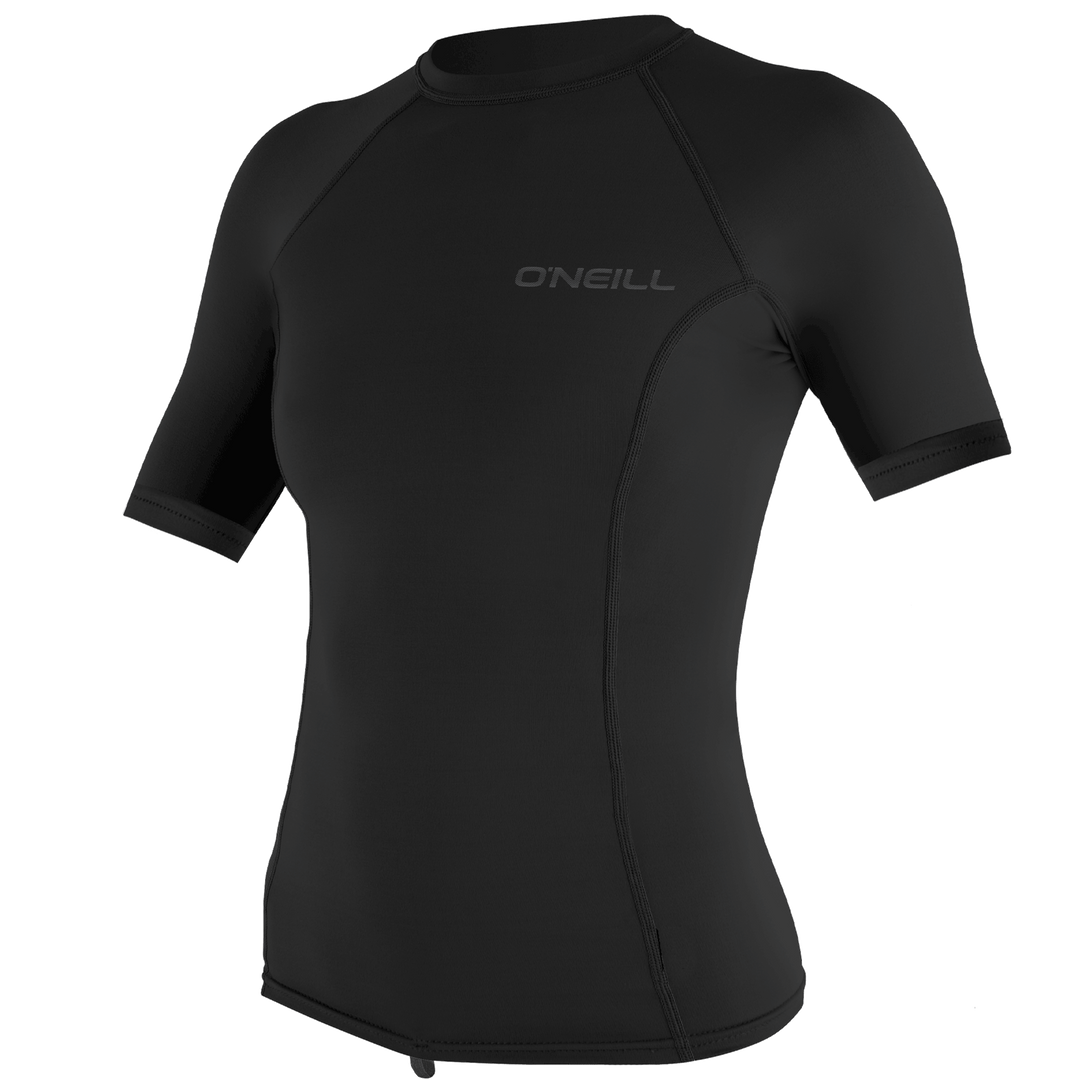 O'Neill Thermo-X Women's Short Sleeve Thermal Top - Black - 5008