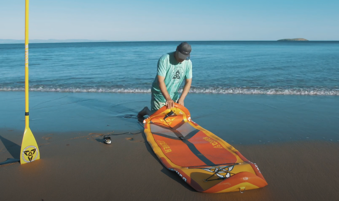 How to fold your SUP in the best way