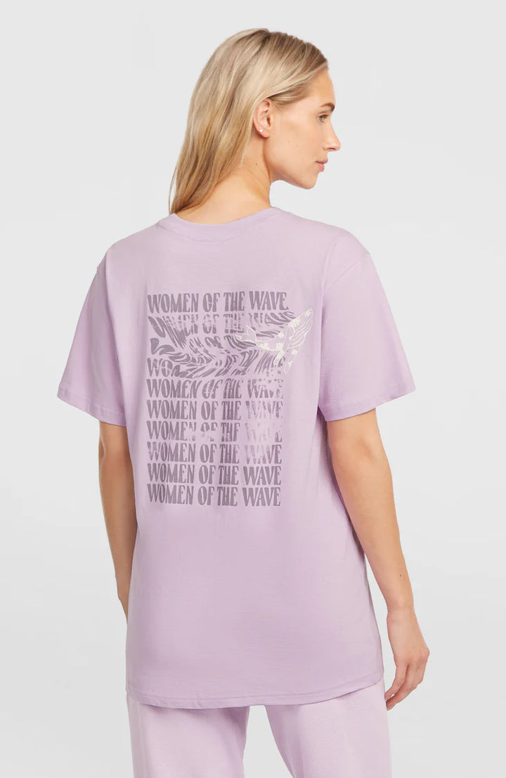 O’Neill Woman Of The Wave T-Shirt -Pale Lavender