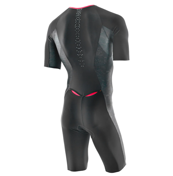 Orca Athlex Aero 226 Kompress Race Suit Men Trisuit - Orange/ Black