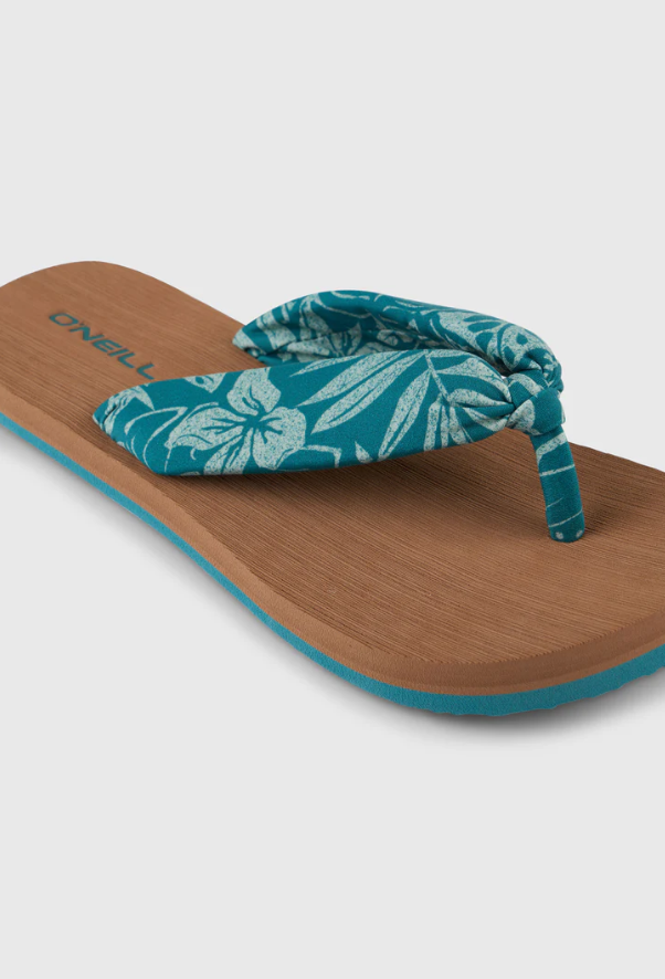 O’Neill Womens Ditsy Sun Sandals- Green