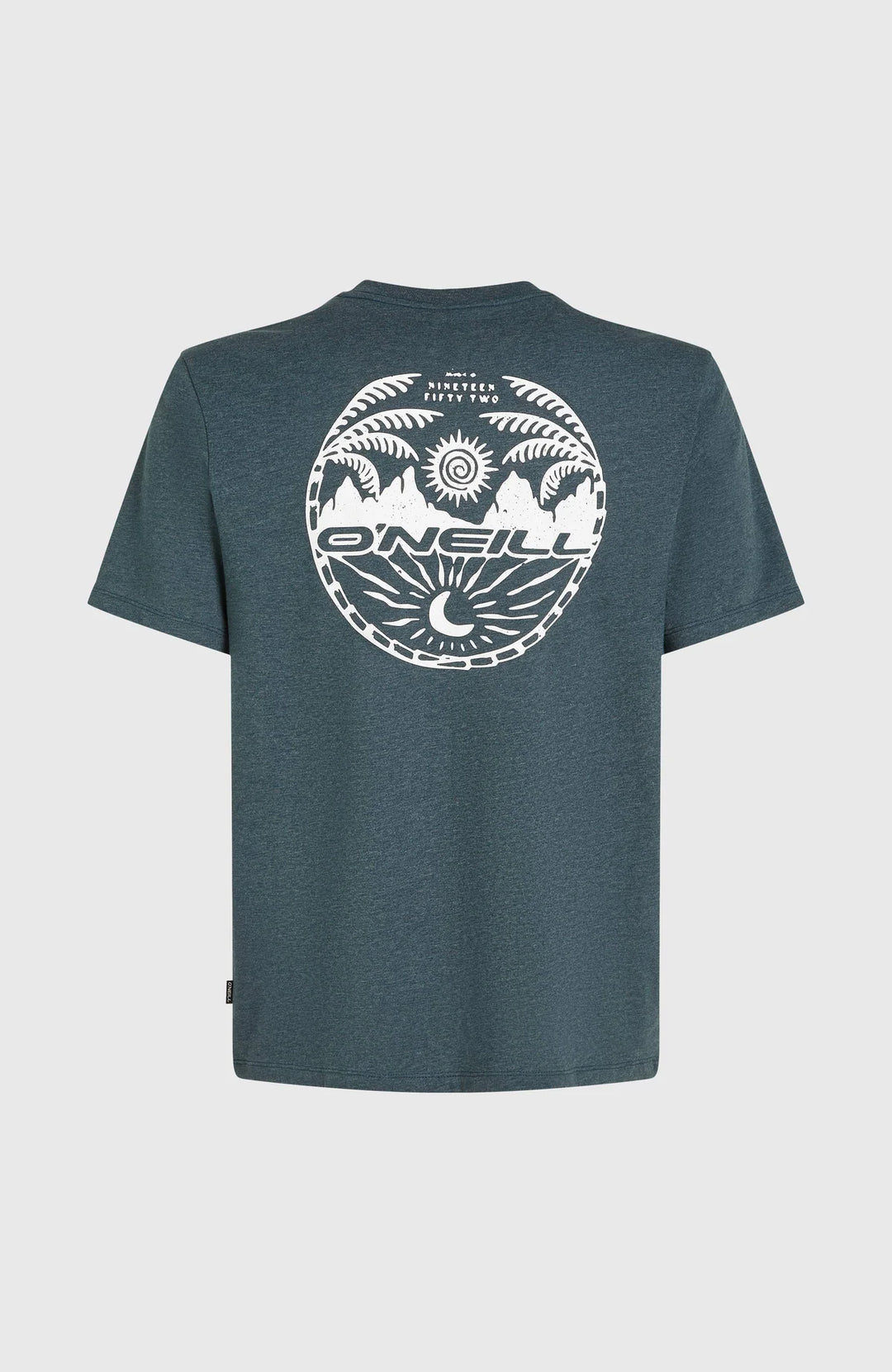 O’Neil Back Print T-Shirt Mens, Alma Steel Melange