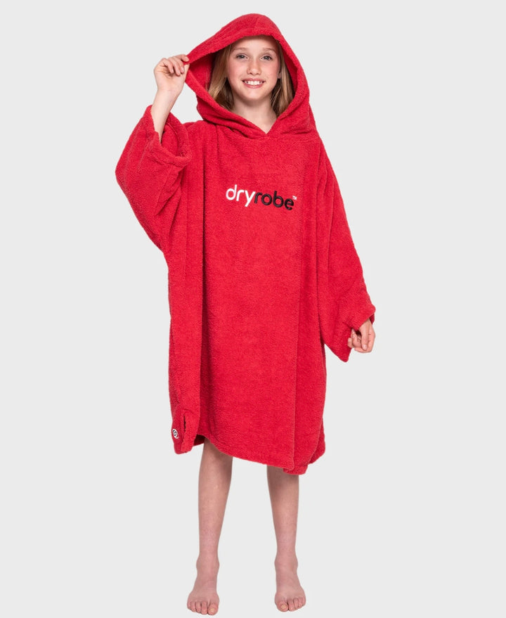 Dryrobe Kids Organic Towel - Red