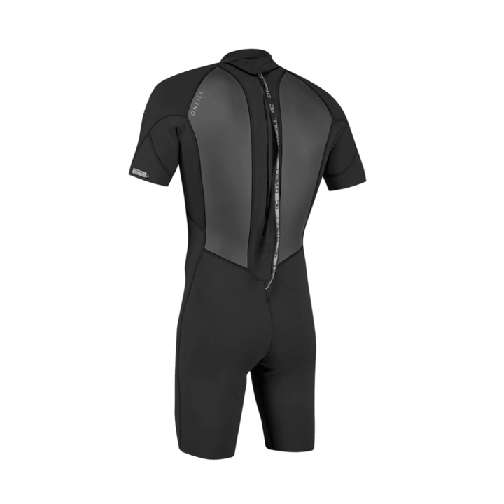 O’Neill Mens Reactor-2 2mm Back Zip Shorty Wetsuit- Black