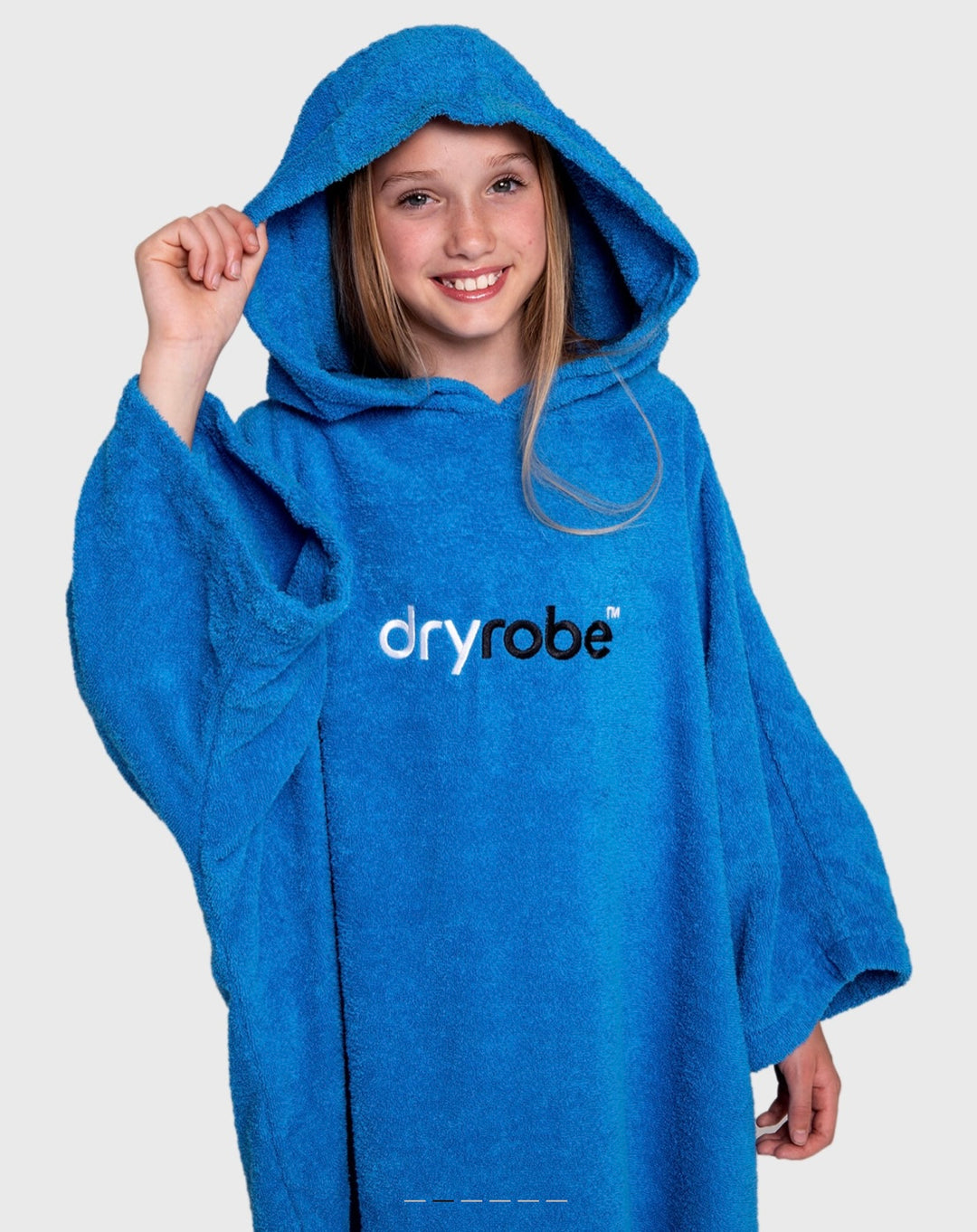 Dryrobe Kids Organic Towel - Colbalt Blue