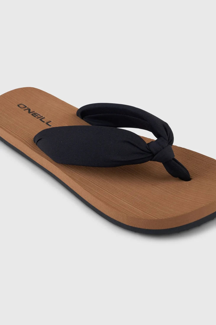 Women Ditsy Sun Sandals | Black