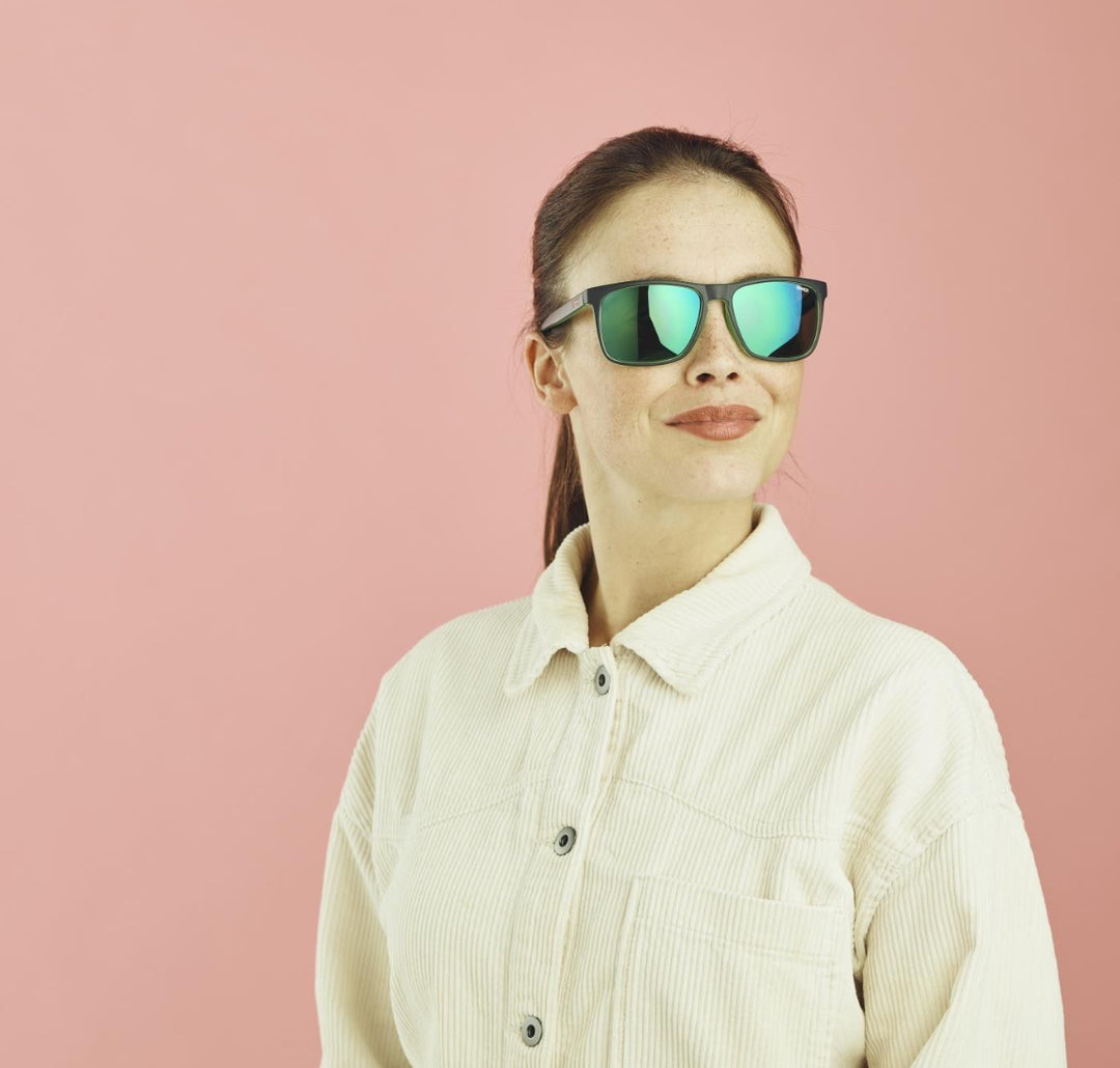 Sinner Sunglasses - MATTE DARK BLUE / GREEN - SINTEC® LENS