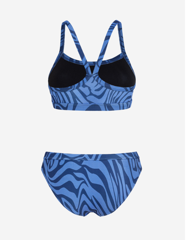 Orca Core One Piece Thin Strap Women Bikini - Deep Blue Blue Sky