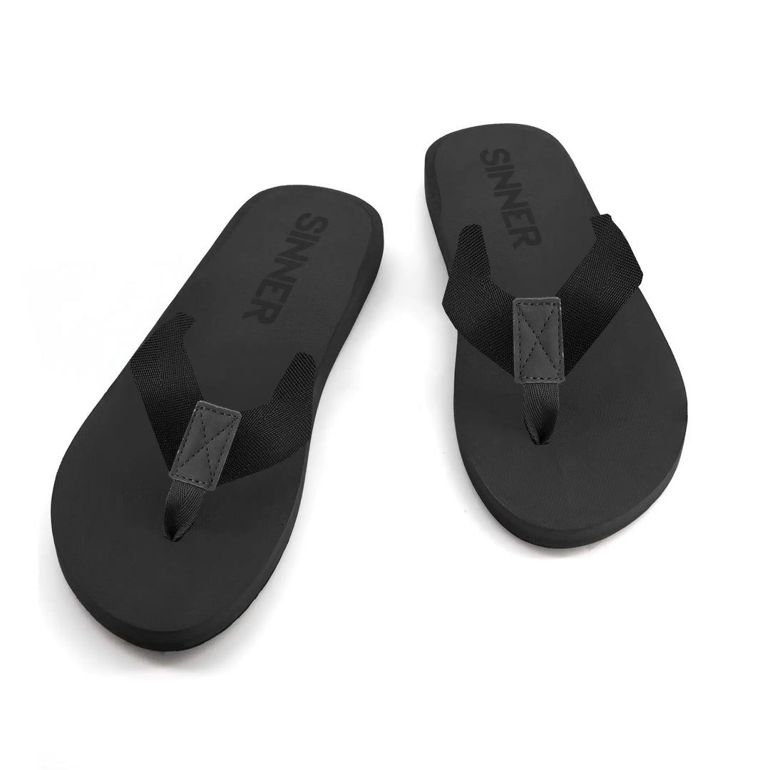 Sinner Mens Major Sandals- Black