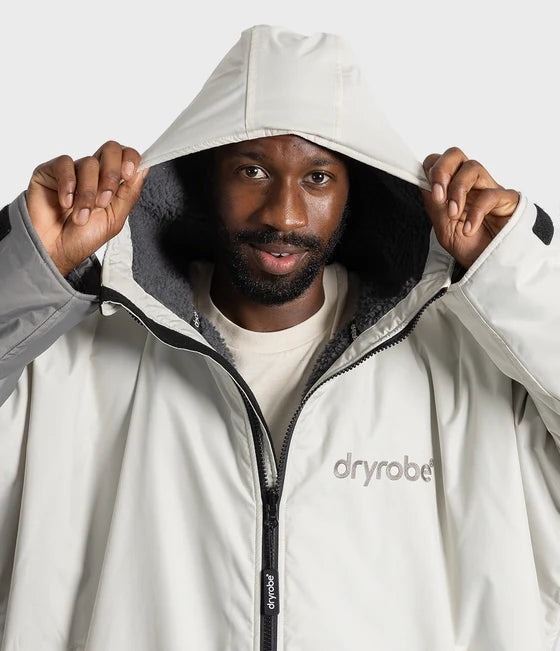Dryrobe Advance Long Sleeve Changing Robe - Stone