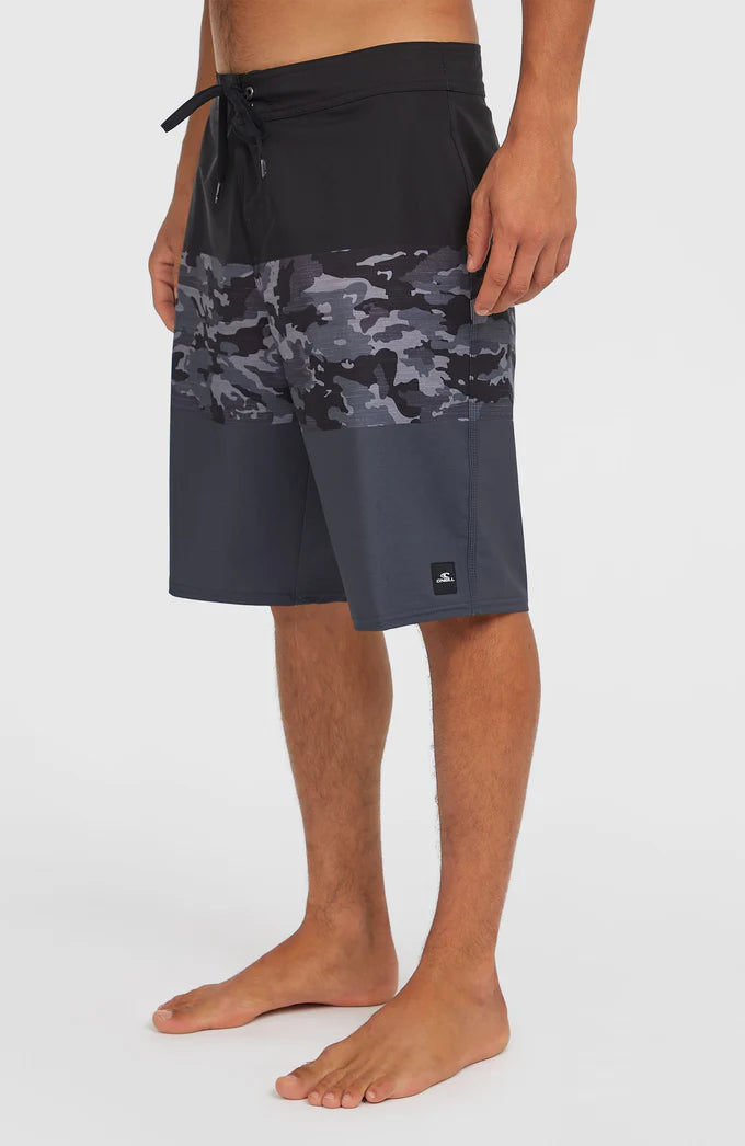 O’Neill Hyperfreak Heat Block “21 Board Shorts - Black Camo