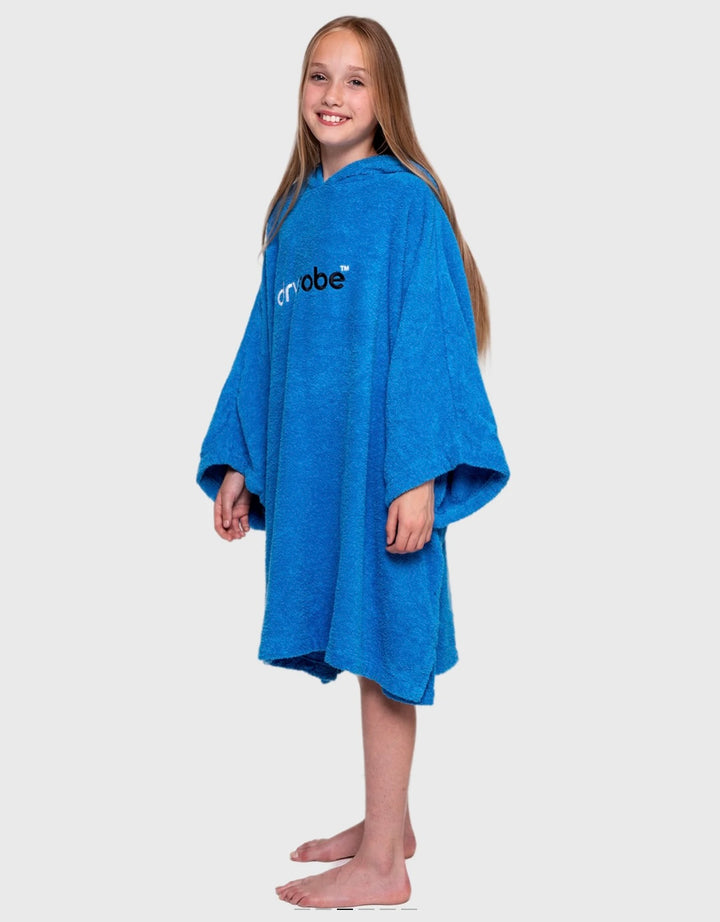 Dryrobe Kids Organic Towel - Colbalt Blue