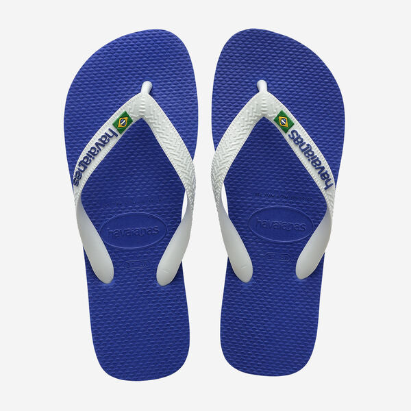 Havaianas Brasil Logo - Marine Blue