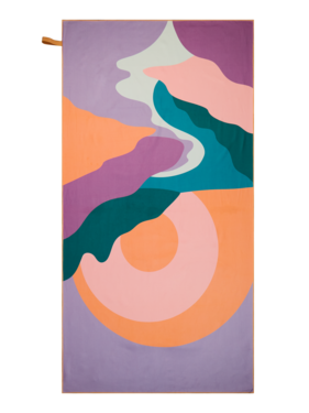 Protest PRTLisboa towel - Valerian Lilac
