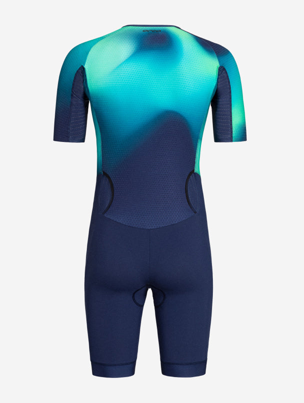 Athlex Aero Race Suit V2 Men Trisuit- Green Print