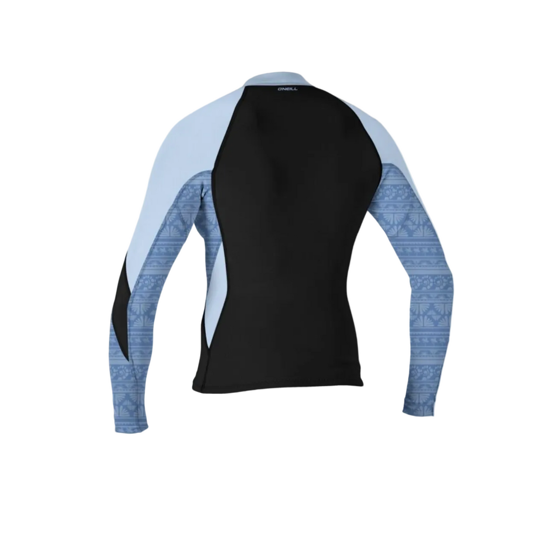 O'Neill Bahia Full Zip 1/0.5 mm Women's Wetsuit Jacket - SURF ABSTRACT