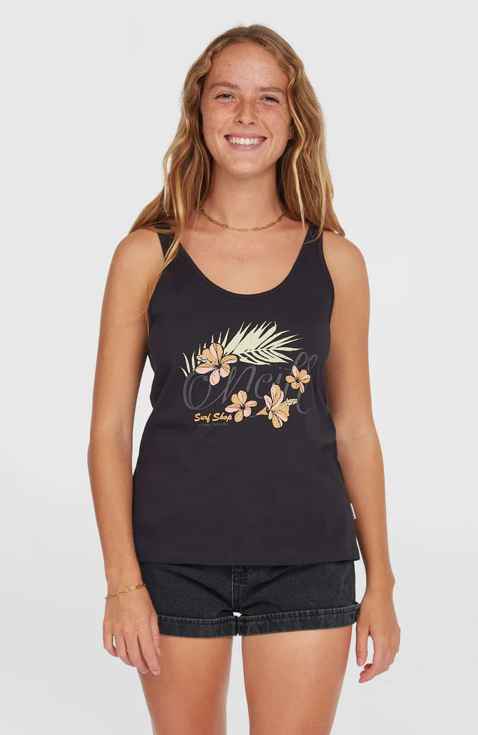 O’Neill Luana Graphic Tank Top - Black