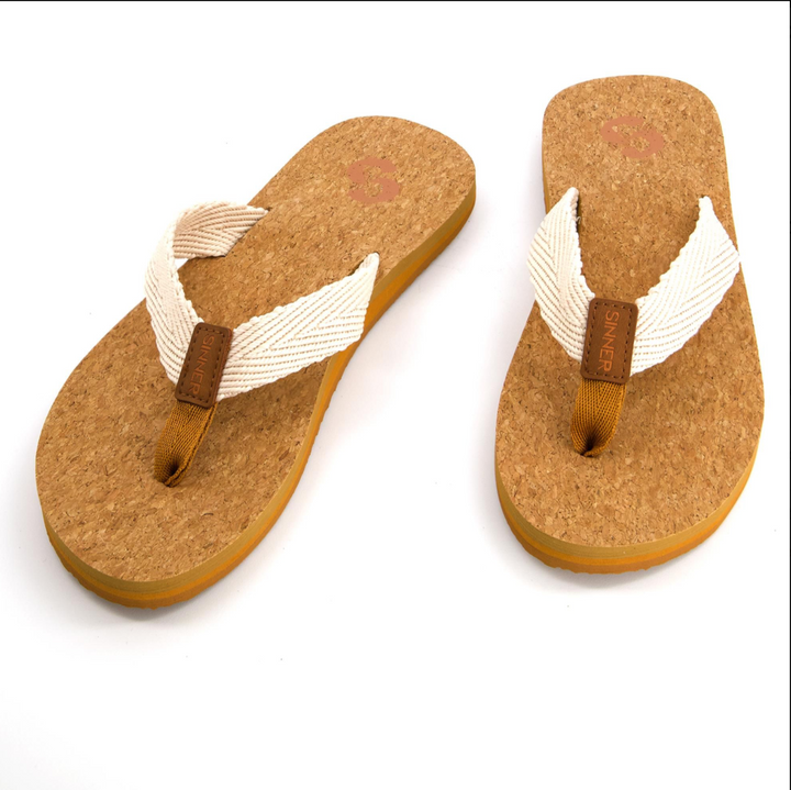 Sinner Womens Maya Flip Flops - Brown
