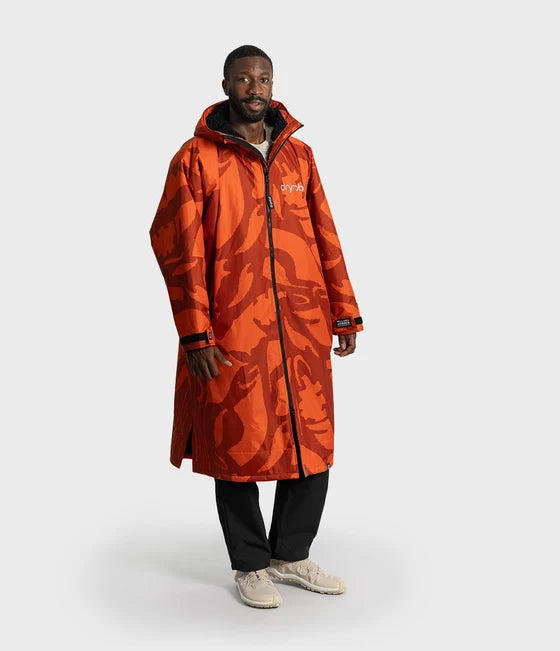 Dryrobe Advance Long Sleeve Changing Robe - Mosaic Palm