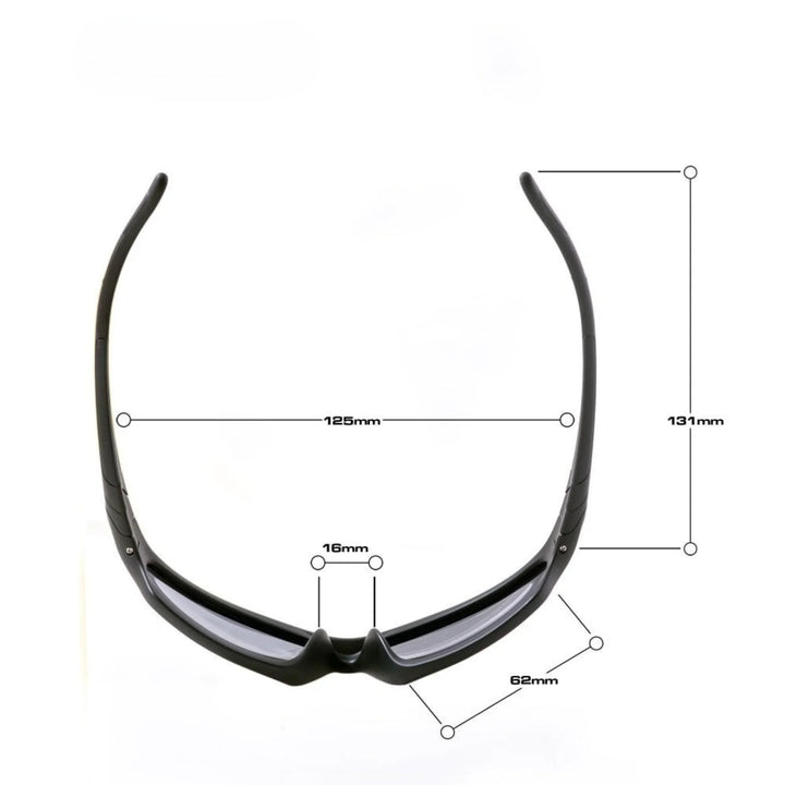 BLOC Daytona XMP60 Matt Black Polarised Cat.3