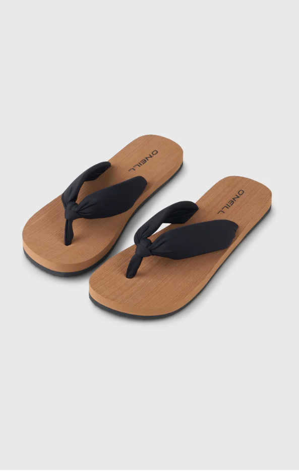 O’Neill Womens Ditsy Sun Sandals- Black