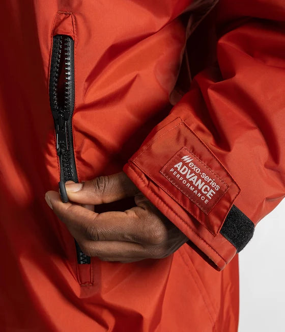 Dryrobe Advance Long Sleeve Changing Robe - Burnt Orange