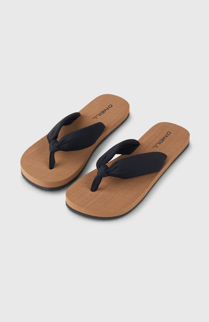 Women Ditsy Sun Sandals | Black