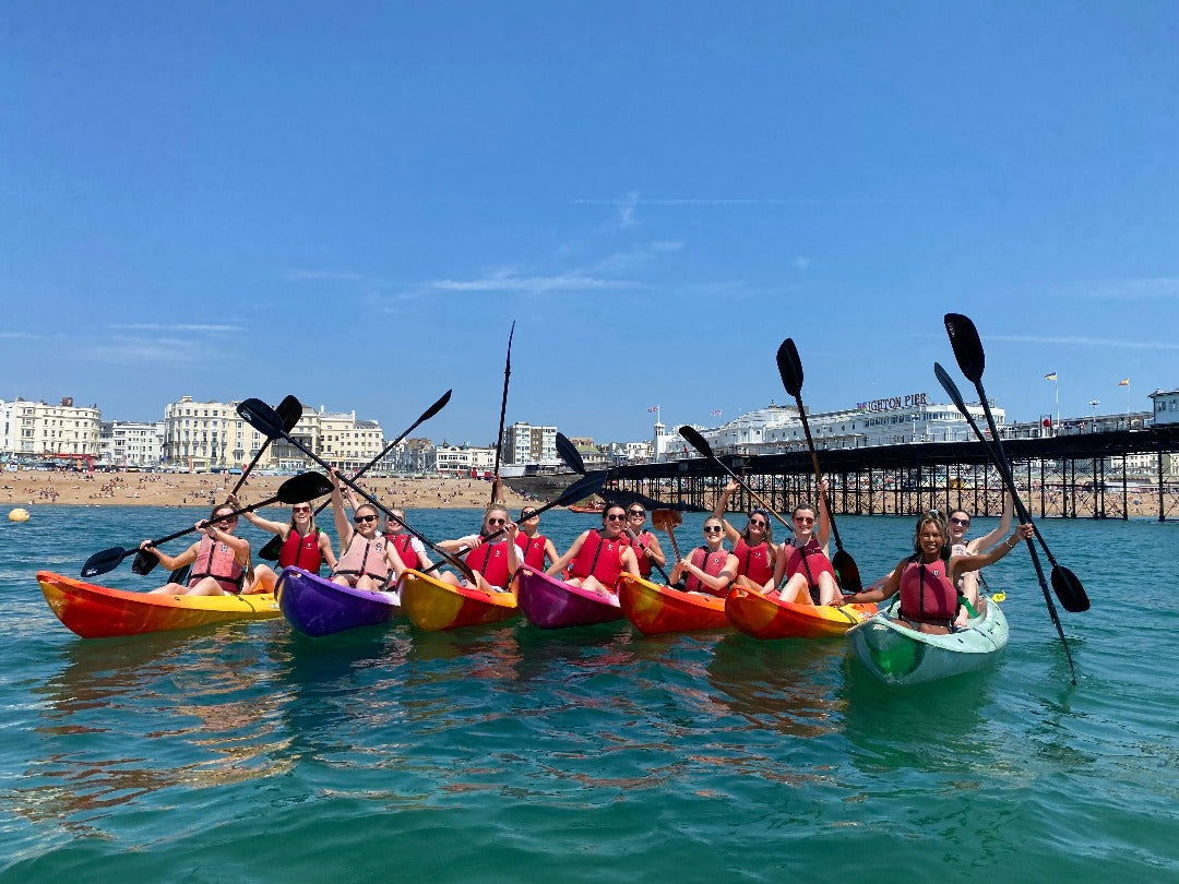 Group Kayaking Brighton