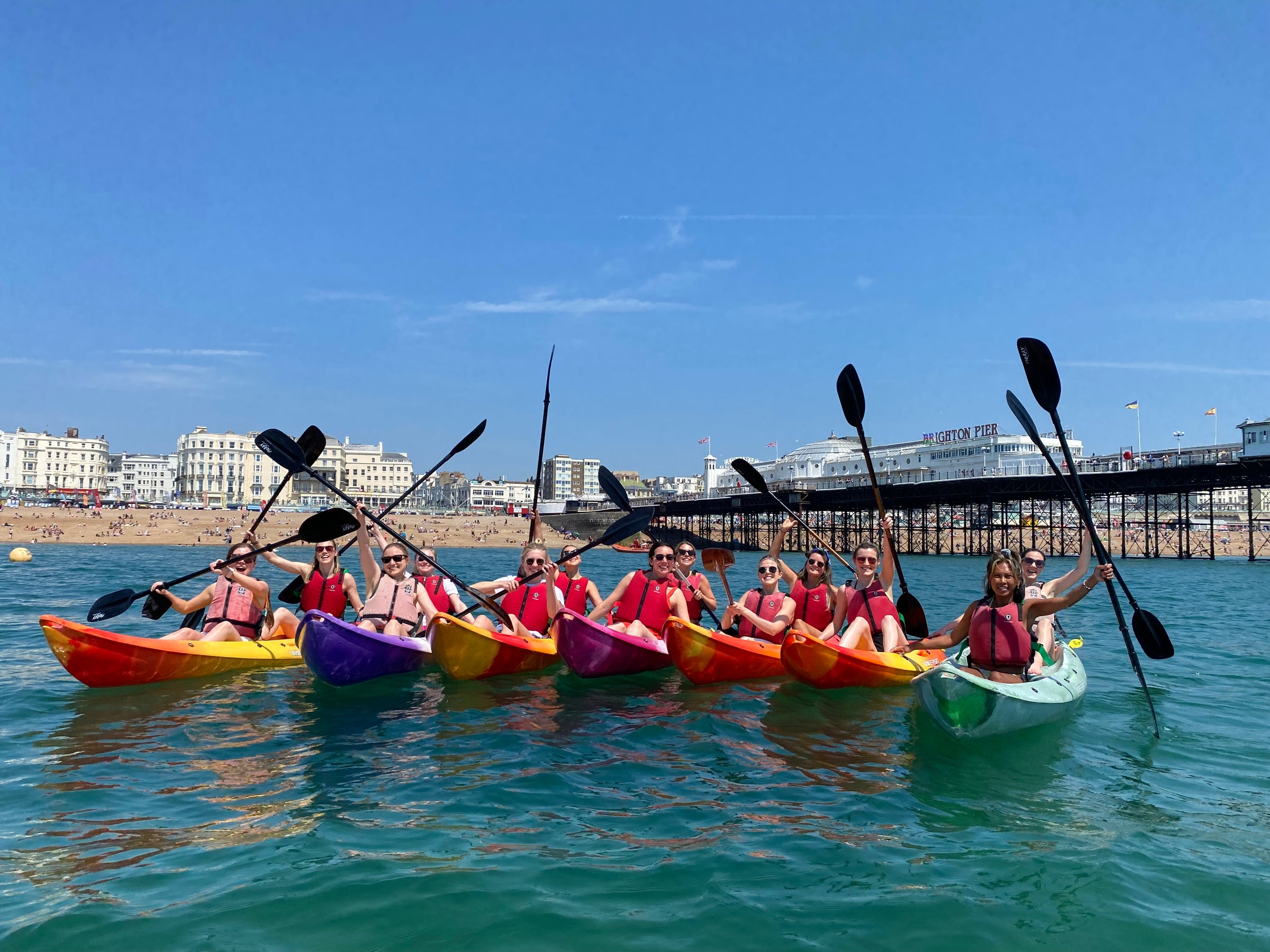 Kayaking in Brighton