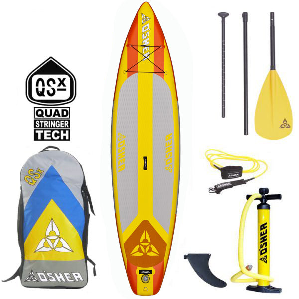 O'Shea 11'2" GT QSx Inflatable Stand-Up Paddleboard - Orange - 2023