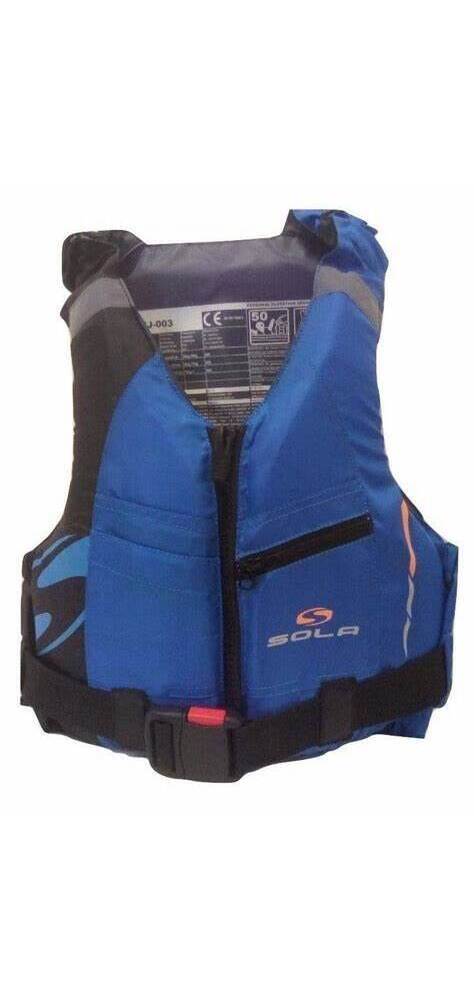 Sola Frenzy Front Zipper Buoyancy Aid - Blue - A0914