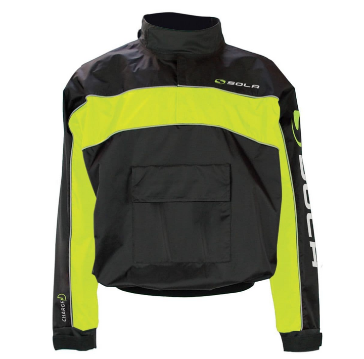 Sola CHARGE Adult's Breathable Taped Spray Top Yellow - Windproof/ Waterproof