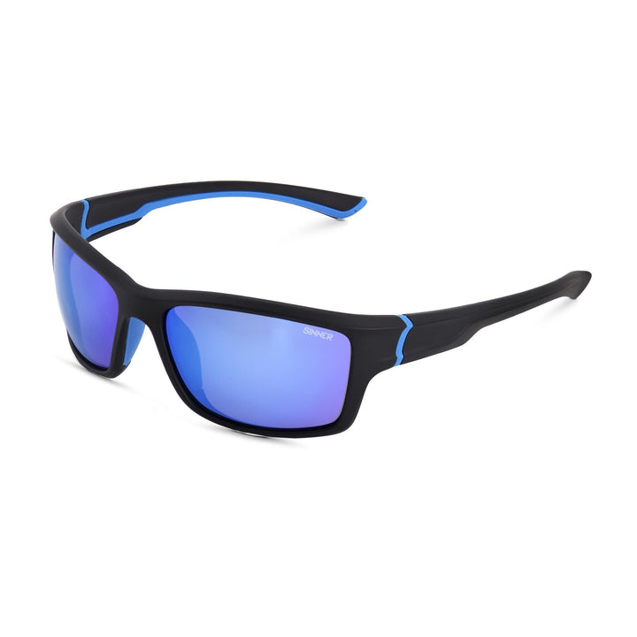 SINNER - Cayo Sport Sunglasses - Black/Light Blue SISU-685-10A48
