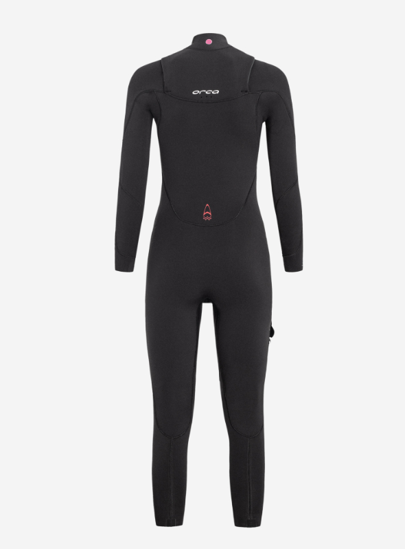 Orca Tango Women's 4/3mm Full Surf Front Zip Wetsuit - Black