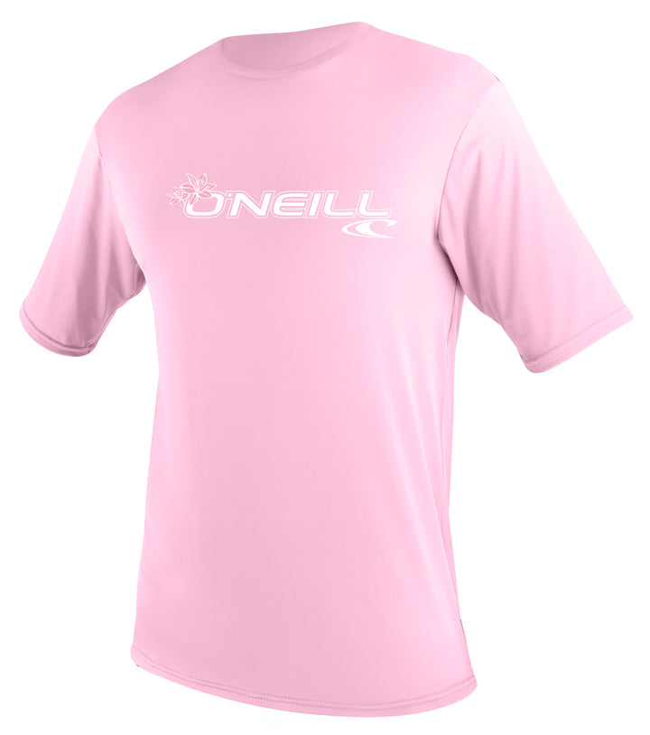 O'Neill Toddler Basic Skins Short Sleeve Sun Shirt - Pink - 3550