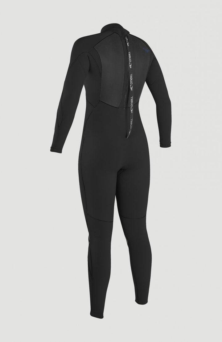 O'Neill Epic Women's 5/4mm Back Zip Full Wetsuit - Black - 4218B