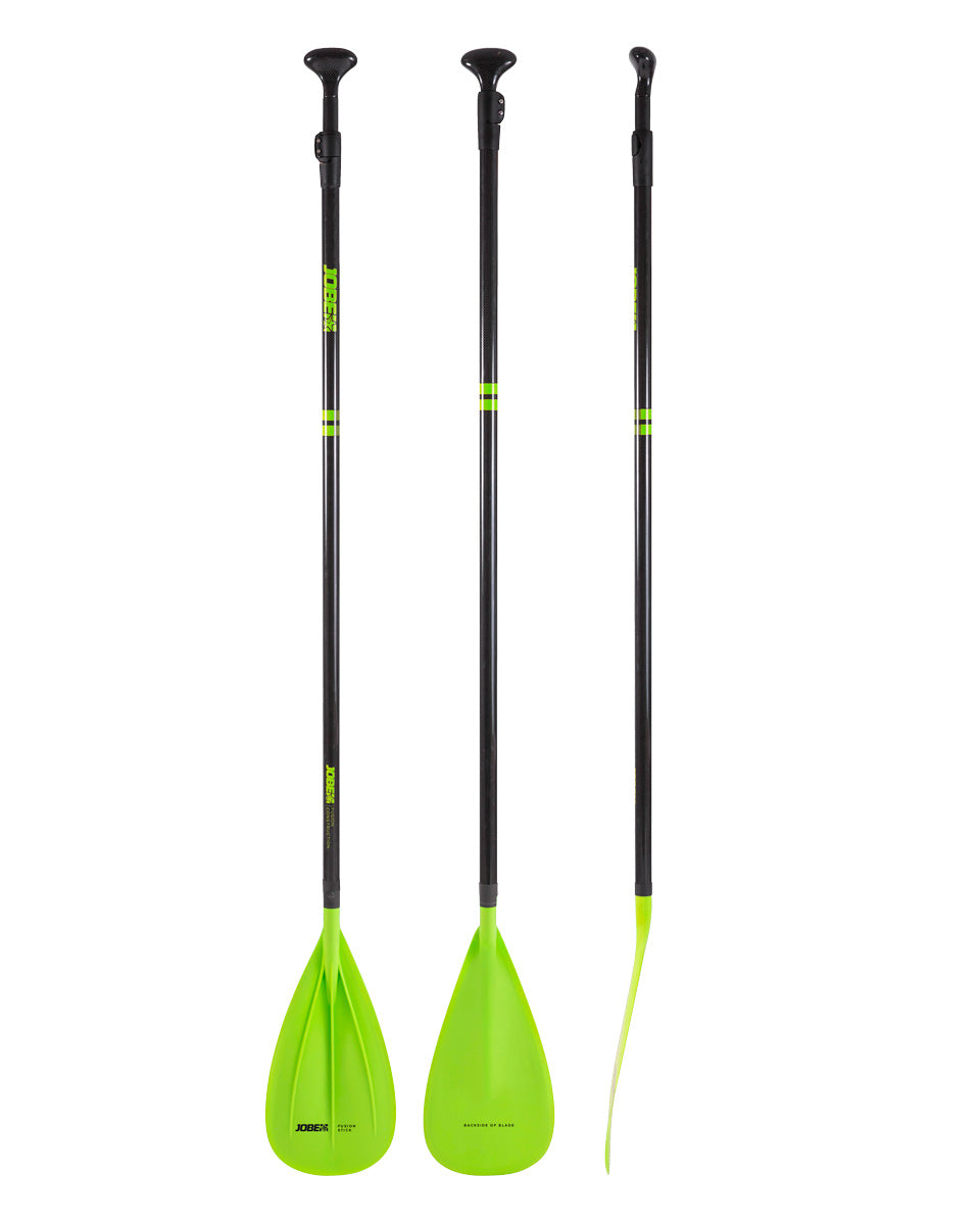 Jobe FUSION STICK 3-piece SUP Paddle - Lime