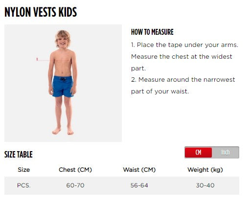 Jobe Nylon Kids Life Vest Buoyancy Aid - Hot Pink