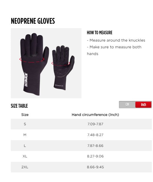Jobe Neoprene Swimming Gloves - 3mm