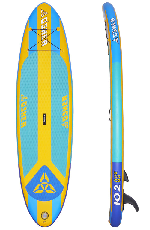 O'Shea 10'2" QSx iSUP Inflatable Stand Up Paddleboard Package - Blue - 2022
