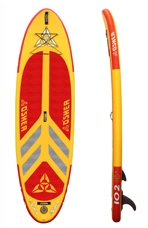 O'Shea 10'2" HDx Inflatable Stand-Up Paddle Board - Red - 2023
