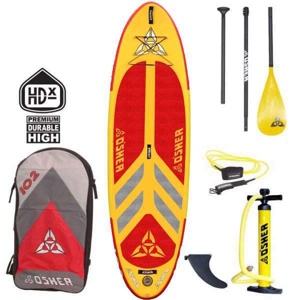O'Shea 10'2" HDx Inflatable Stand-Up Paddle Board - Red - 2023