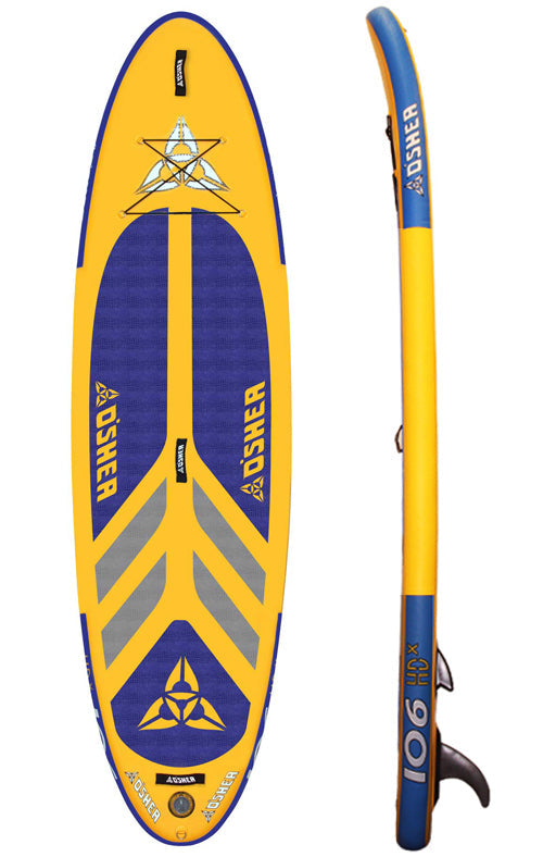 O'Shea 10'6" HDx Inflatable Stand Up Paddleboard Package - Blue - 2023