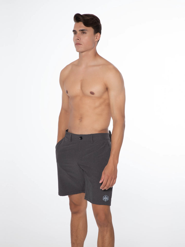 Protest PRTFEARGHUS Men's Surfable Short Swim Shorts - Deep Grey